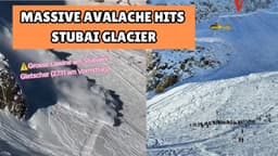Major Avalanche at Stubai Glacier Triggers Massive Rescue Operation Involving 250 Personnel