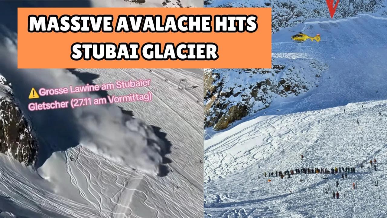 Major Avalanche at Stubai Glacier Triggers Massive Rescue Operation Involving 250 Personnel