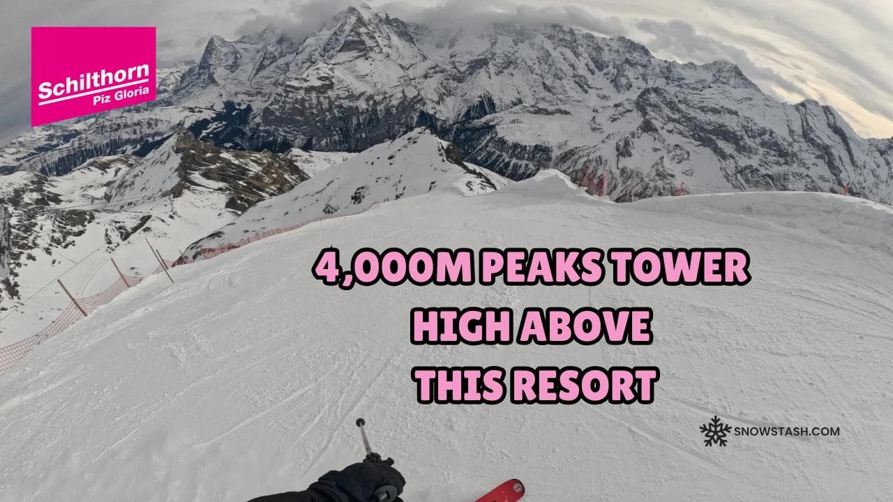 Schilthorn MĂĽrren Ski Review: World's Steepest Aerial Tramway and an Inferno Race Recon